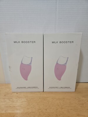 LOT 2 Milk Booster Lactation Massager Breast Care Pain Relief Improve Milk Flow