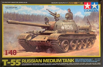 1/48 Tamiya MM98: T-55 Tank