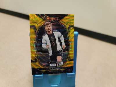 2022-23 Panini Select FIFA TIMO WERNER Gold Prizm Wave /10