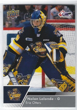 2022-23 Upper Deck CHL #103 Nolan Lalonde (goalie)