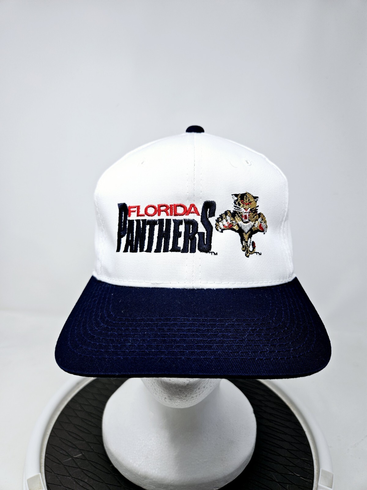 Vintage Florida Panthers 90s The Game Snapback Hat Logo Cap NHL FAST SHIPPING