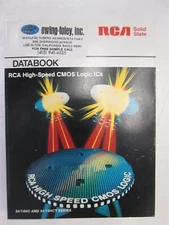 RCA High-Speed CMOS Logic IC's Databook, Used