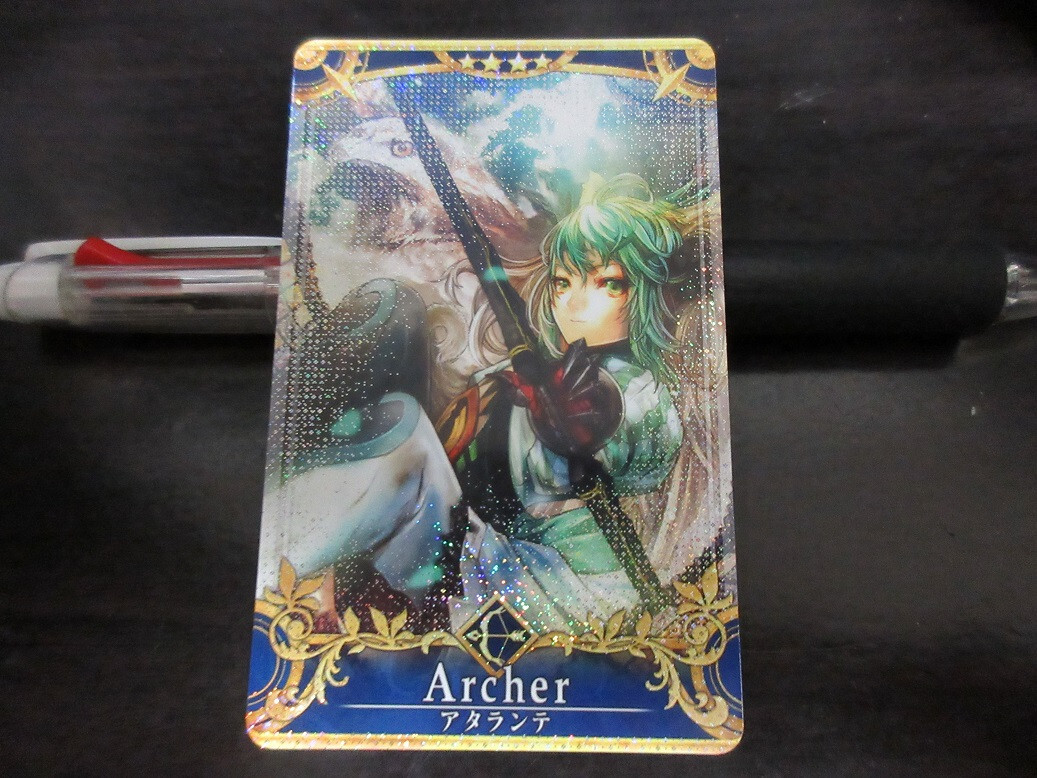 Fateサーヴァントフェイタル FGO Fate Grand Order Arcade Card Servant Atalanta Final Fatal | eBay