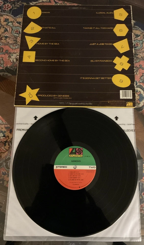 Genesis-Genesis LP  (1983 Original) Vinyl,Records - Image 2 of 3