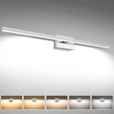 VOLISUN Modern Bathroom Vanity Light 39.4 inch, 24W Dimmable 5CCT Led Bathroom L