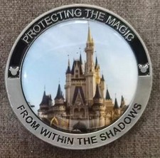 Walt Disney World Counterterrorism unit “plain clothes Ops” Challenge Coin 