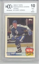 1990 Topps Team Scoring Leaders Tiffany Gary Leeman (#13) BCCG10 BCCG