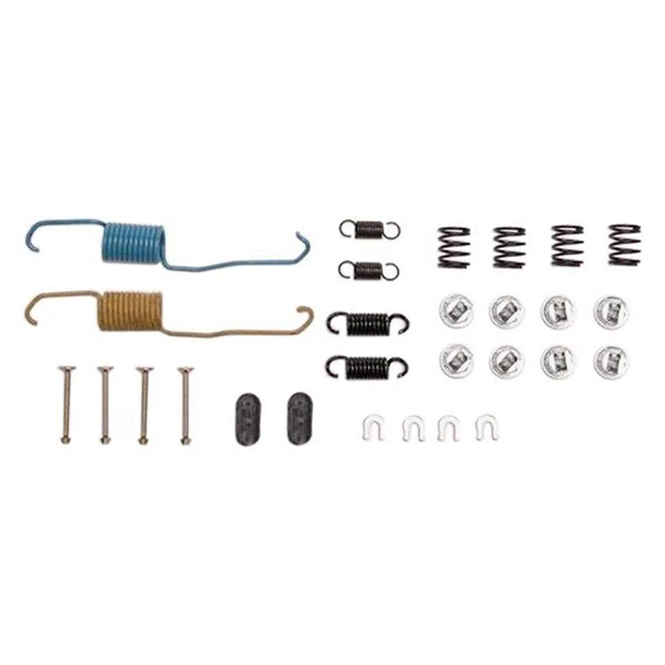 Tambores de freno traseros y zapatas de freno kit de resorte de hardware para Toyota RAV4 2001 2002 Foto 3 de 4