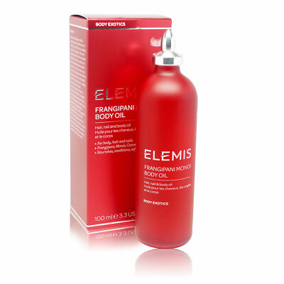 Elemis Frangipani Monoi Body Oil 3.3 oz / 100 ml 100% AUTHENTIC New Box