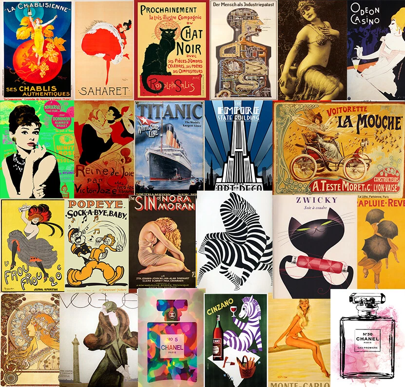 coffee a3 Vintage prints posters Poster art old painting Print for glass frames - Image 2 of 4