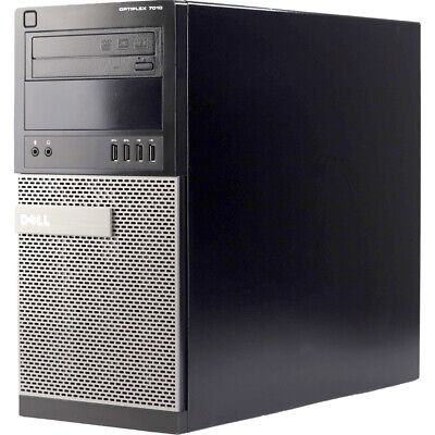 Dell Desktop Computer PC Tower Core i5 16GB 2TB HD/SSD 22 LCD