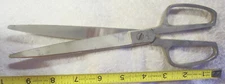 9.5" AS Italy Scissors shears sewing Vintage,hot drop forged steel
