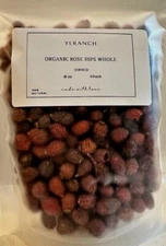 Rose Hips Organic Dried / Farm Fresh Packed USA Free Ship