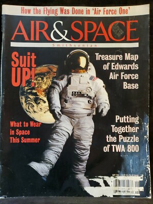 Air & Space Smithsonian Magazine September 1997 TWA 800 Map Edwards Base