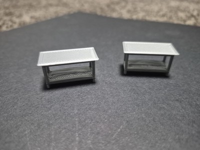 lot of 2 1/64th  3d printed work benchs for farm displays/layouts