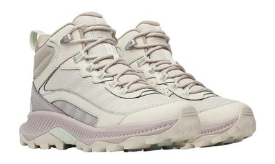 Merrell brandneu im Karton wasserdichte Damen-Sportschuhe SPEED STRIKE 2 MID GTX Greige UK 5,5