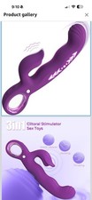 Thrusting Vibrator Adult Sex Toys, 3 in 1 G Spot Finger Vibrator Women Sex Toys