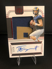 2024 Tyson Bagent 2/11 JERSEY MATCH National Treasures Collegiate RARE Auto RPA