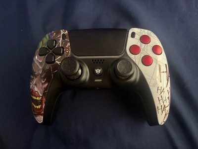 The Joker Custom Painted Wireless PS5 Controller