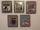 Nintendo Game Boy/Color - 5 Game Lot - Castlevania, Star Wars, Tetris - Tested