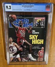 Sports Illustrated 1988 Jordan Sky High Newsstand CGC 9.2 Twelve Higher POP 4