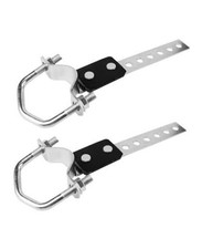 Universal Exhaust Hanger, Adjustable Muffler Hanger, Swivel Heavy Duty 2Pcs