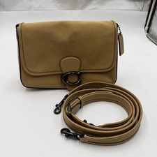 Coach Suede Flap Soft Tabby Shoulder Crossbod...