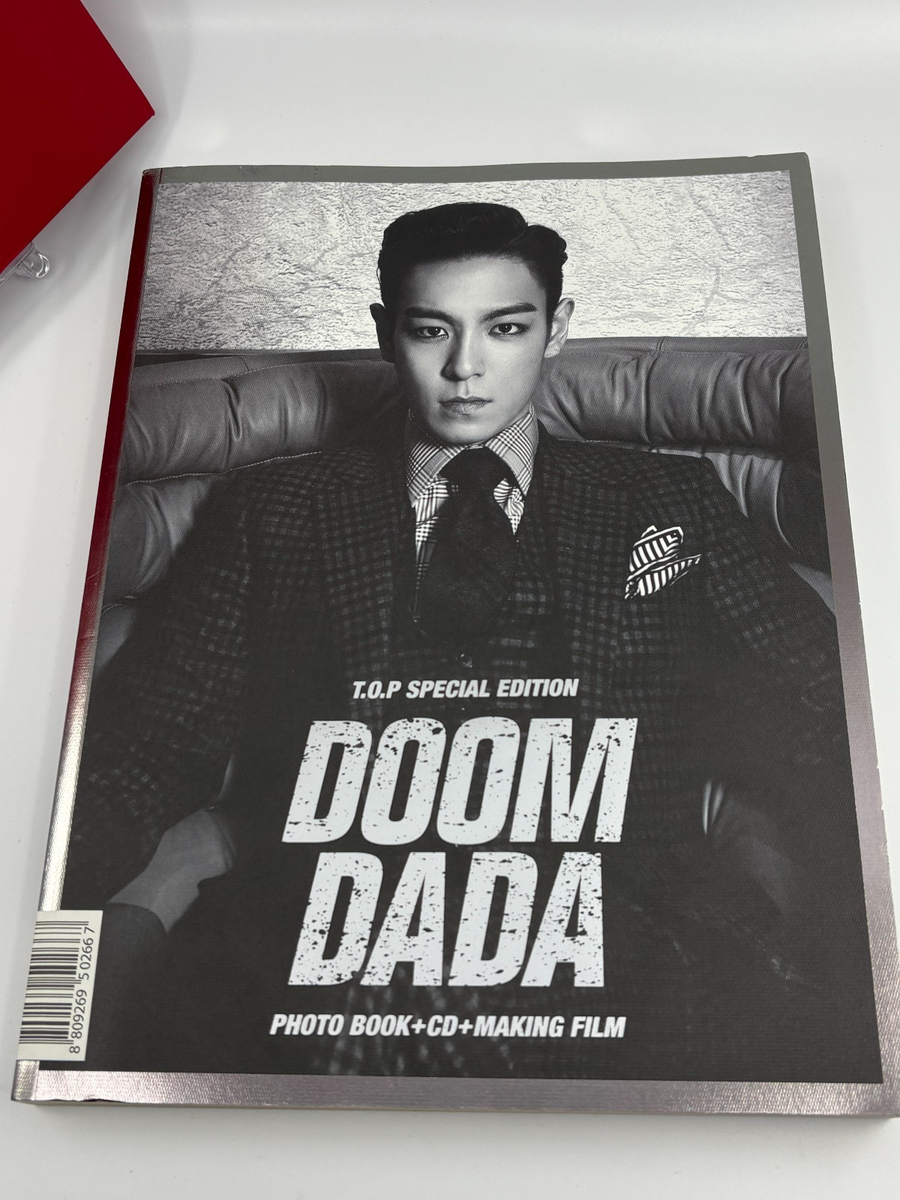 T.O.P (BIGBANG) Special Edition – DOOM DADA Photobook + CD Set | eBay
