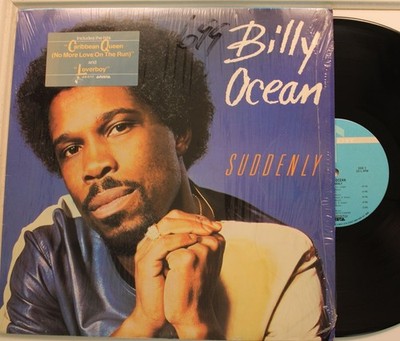 Billy Ocean Lp Suddenly On Arista - Vg++ / Vg++ To Nm (In Shrink, Hype Sticker)