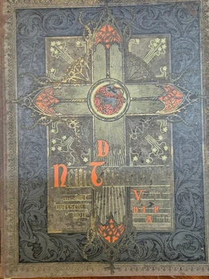 Bibel Rarität Auftrag Papst Pius VIII des Orig.  v. 1757 Bearbeitung 1817-1836 - Bild 1 von 3