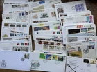 Collection Of 100 GB First-Day Covers, See Scans For Details, #3
