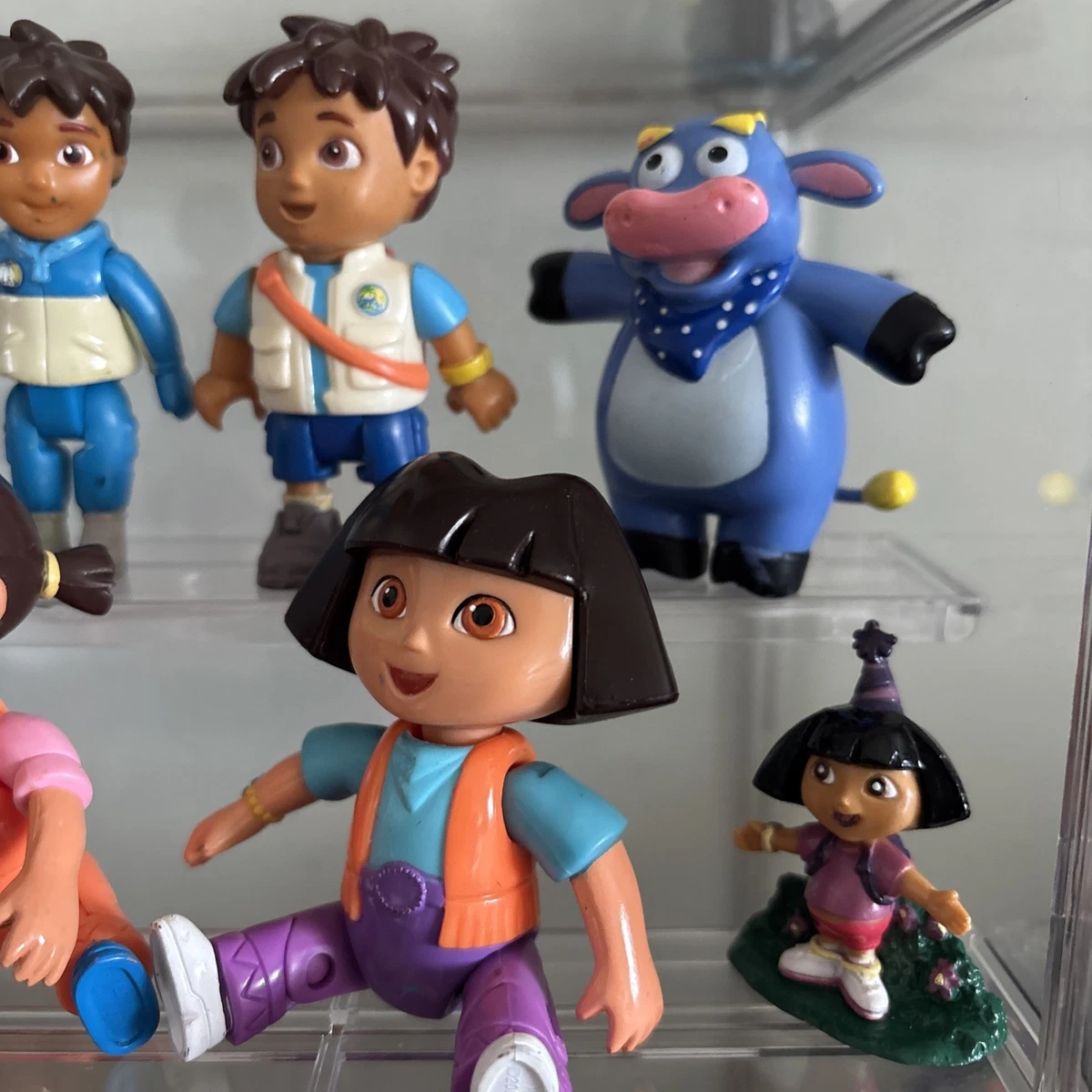 DORAドーラ　いろいろセット　ドーラザエクスプローラUSAヴィンテージ Dora the Explorer Cartoon & TV Character Action Figures with