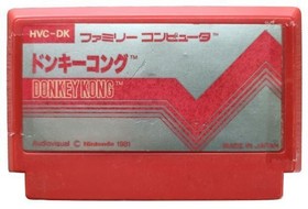 Donkey Kong, Donkey Kong Jr., Popeye Lot de 3 cartouches Famicom / NES...