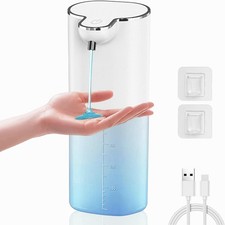 Automatic Foaming / Liquid Soap Dispenser Touchless Dispenser 400ml Rechargeable
