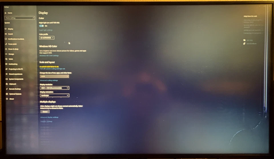 LG 43UD79-B 43" 4K UHD (3840 x 2160) IPS Monitor 2 HDMI (2.0) DP USB-C HDCP 2.2 - Image 2 of 4