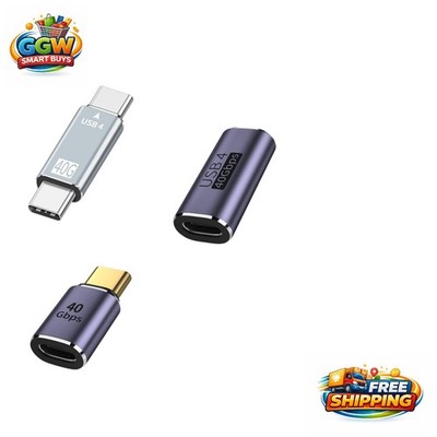 Versatile USB C 3-Piece Adapter Set - Supports 8K Video & Thunderbolt 4 Tech