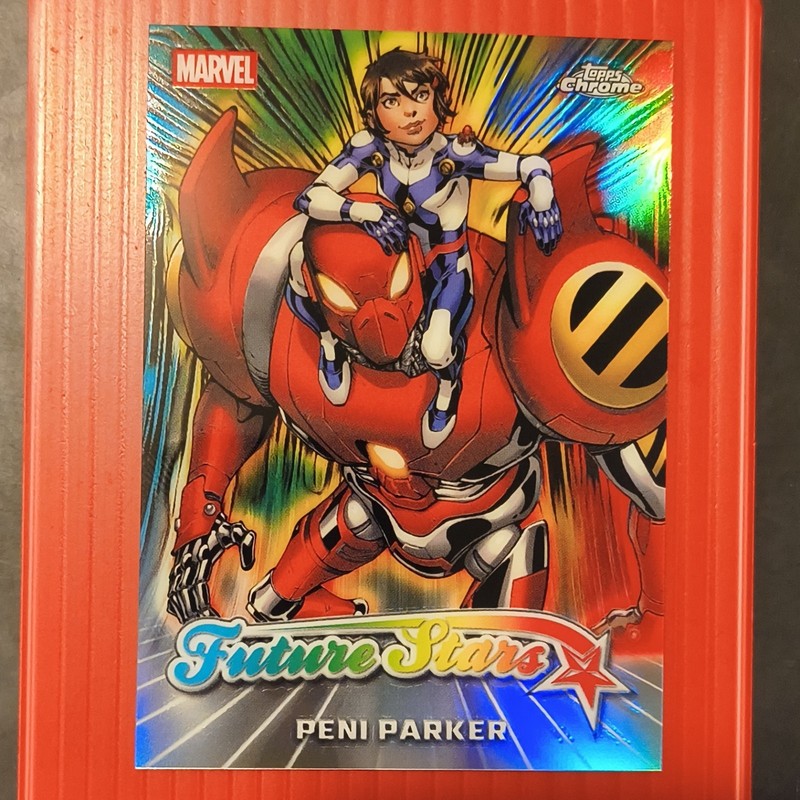 2026 Topps Chrome Marvel Future Stars Insert Peni Parker FS-13