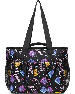 Bingo Tote Bag with Pockets - Large Bingo Dauber Bag for Women & Adults