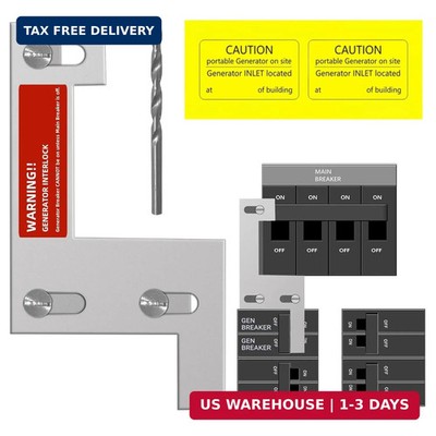 Generator Interlock Kit Compatible with ITE,Gould and Murray 150or 200Amp Panel，