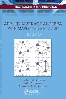 Angewandte Abstrakte Algebra mit MapleTM und MATLAB (Tex - Taschenbuch NEU Klima, R