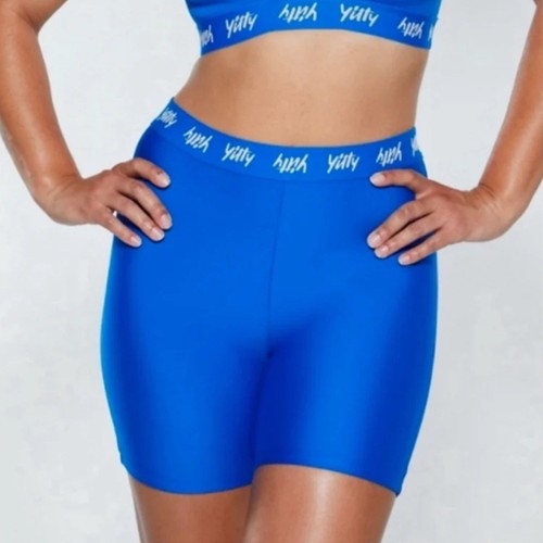 YITTY Major Label Shaping High Waisted Logo Shorts size XS | eBay