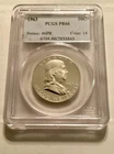 1963 50c Silver Franklin Half Dollar PCGS PR66 Free Shipping