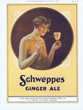 SCHWEPPES Ginger Ale - Vintage Advertisement 1931