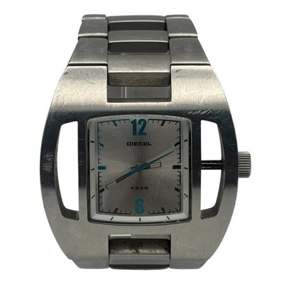 Diesel DZ-2122 Mens Watch Stainless Steel Bracelet Quartz 5Bar Working Used Good