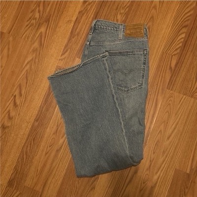Levi's Men's Bootcut Jeans Blue Medium Wash Denim Cotton 5-Pocket Zip
