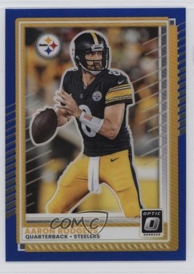 2025 Panini Donruss Optic Blue Prizm 112/249 Aaron Rodgers #75 6q5