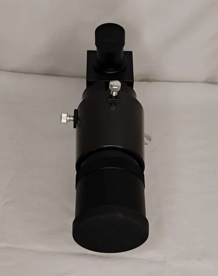 Mira telescópica Alstar 9x50 negra con buscador en ángulo Foto 3 de 4