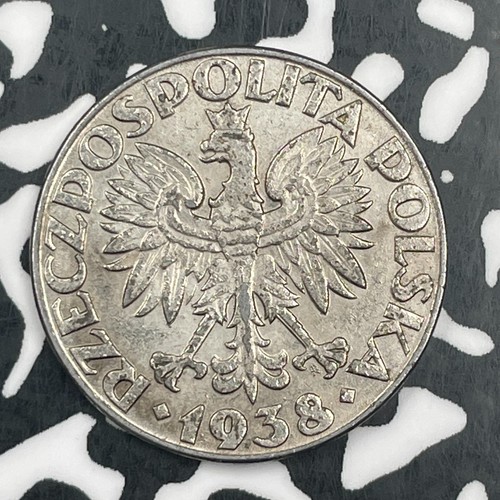 1938 Poland 50 Groszy Lot#F8952