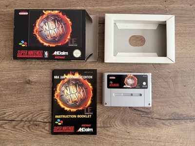 NBA JAM T.E. Tournament Edition SNES OVP CIB