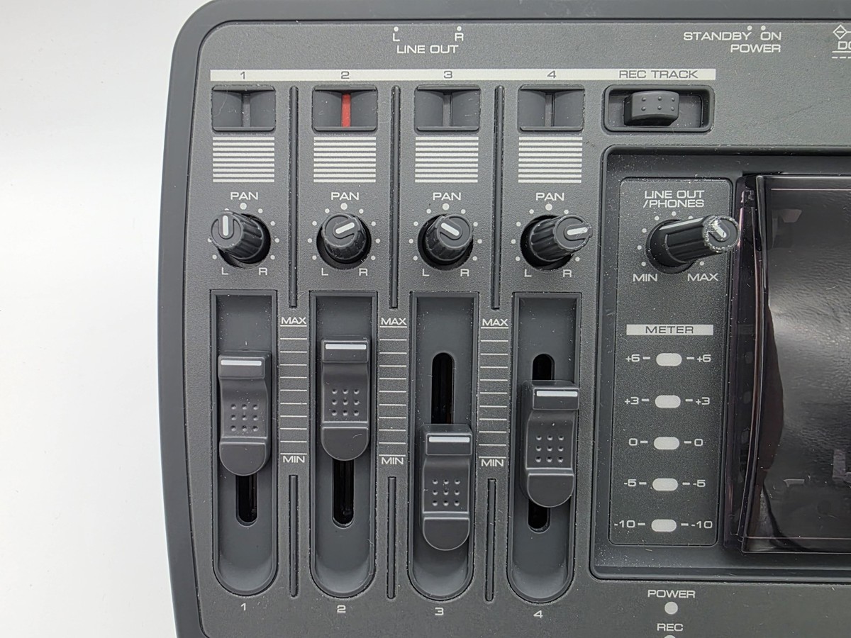 Fostex X-12 Multitracker Cassette Tape Recorder Tested & Working